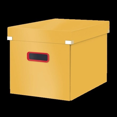 Pudło LEITZ CLICKSTORE COSY uniwersalne duże rozmiar L żółte