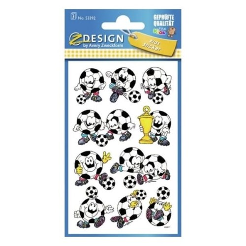 Naklejki Z-DESIGN-football AVERY ZWECKFORM 30szt.