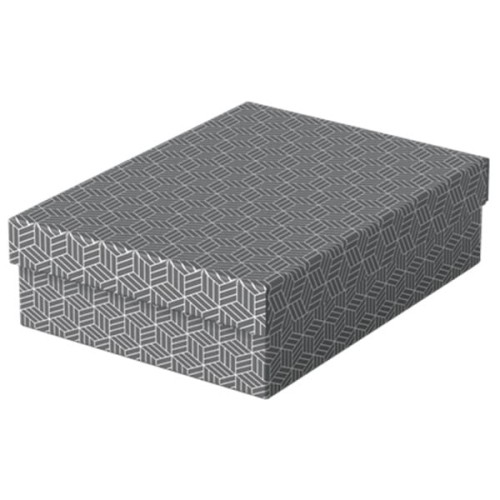 Pudełko ozdobne tektura z recyklingu ESSELTE 265x100x360mm szare 3szt