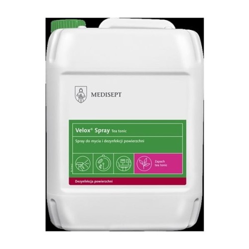 Płyn dezynfekująco-myjący do powierzchni VELOX TEA TONIC 5,0l