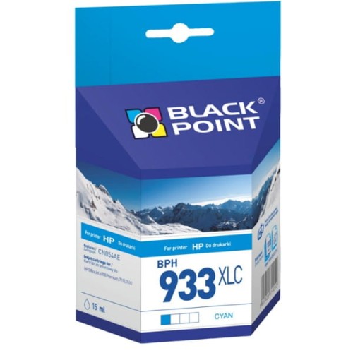 Tusz HP CN054AE 933XL cyan BLACK POINT
