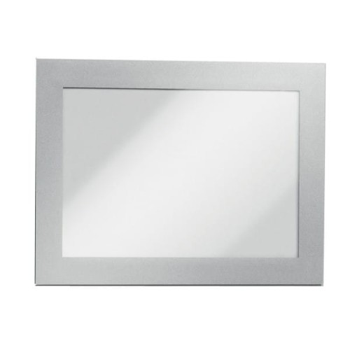 Ramka samoprzylepna DURABLE DURAFRAME A6 srebrna 2 sztuki