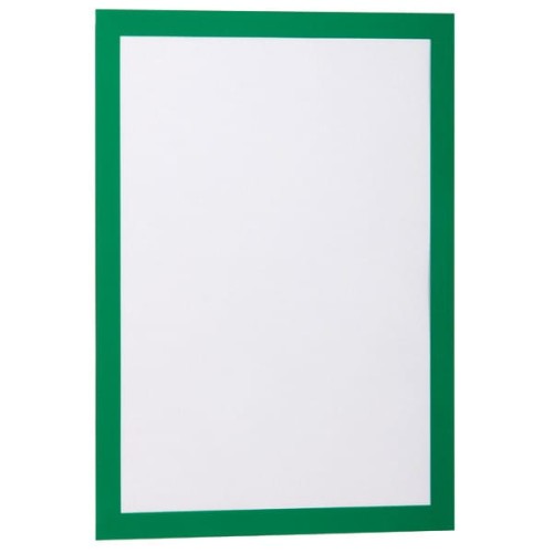 Ramka samoprzylepna DURABLE DURAFRAME A4 zielona 2 sztuki