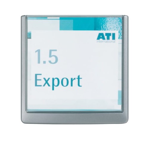 Tabliczka informacyjna DURABLE CLICK SIGN 149x148,5mm grafitowa