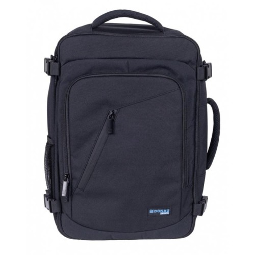Plecak na laptopa 15,6" 23L DONAU TRAVEL WARSAW USB+kabel czarny 1szt.