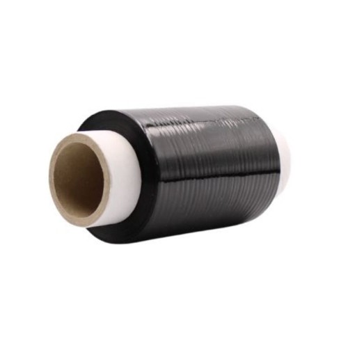 Folia stretch czarna mini 10cm 0,25kg netto 23mic