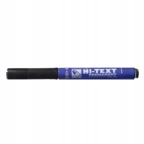 Marker permanentny okrągły 6,0mm FIBRACOLOR HI-TEXT 580PB niebieski