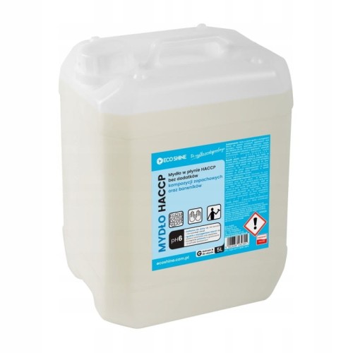 Mydło w płynie 5,0L HACCP ECO SHINE 1szt.