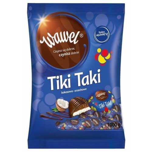 Cukierki/czekoladki/praliny WAWEL 1,0kg TIKI TAKI