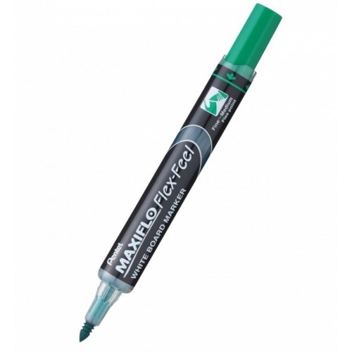 Marker suchościeralny z tłoczkiem okrągły 1,0-5,0mm PENTEL MAXFILO MWL5SBF zielony