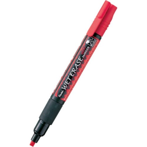 Marker kredowy ścierany na mokro ścięty 4,3mm PENTEL SMW26 różowy 1szt.