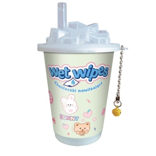 Chusteczki kosmetyczne nawilżane ASTRA CARE puszka shake animals 30szt.