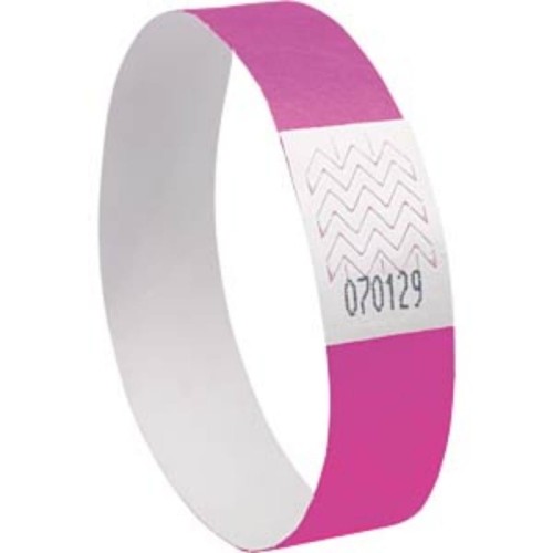 Identyfikator/opaska na rękę 256x19mm AVERY ZWECKFORM TYVEK różowa neon 500szt.