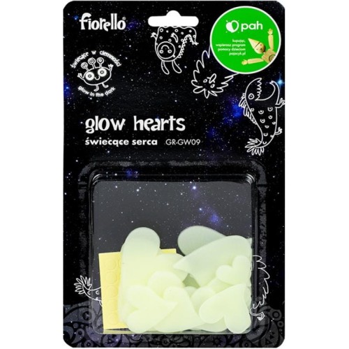 Ozdoby fluorescencyjne FIORELLO GR-GW09 serca