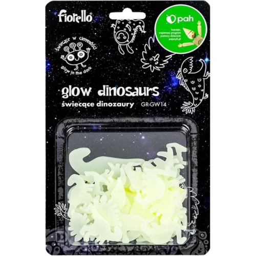 Ozdoby fluorescencyjne FIORELLO GR-GW14 dinozaury