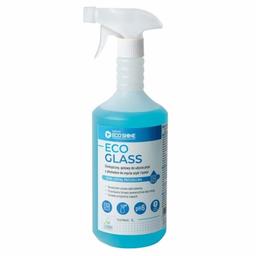 Płyn do szyb i luster 1,0L ECO SHINE ECO GLASS pompka
