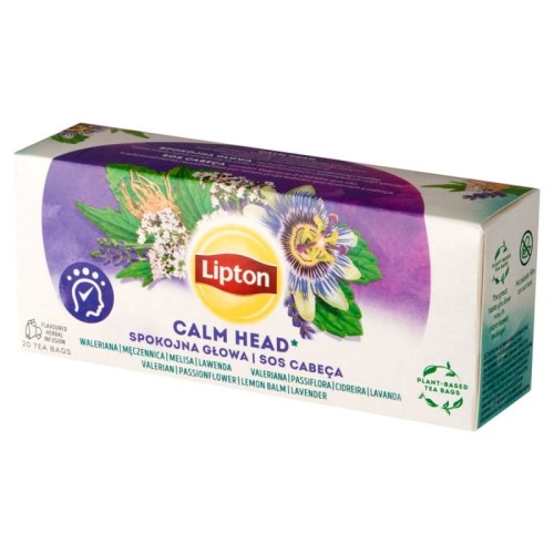 Herbata ziołowa LIPTON spokojna głowa 20szt.