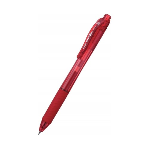 Długopis automatyczny żelowy PENTEL ENERGEL BLN105/B czerwony