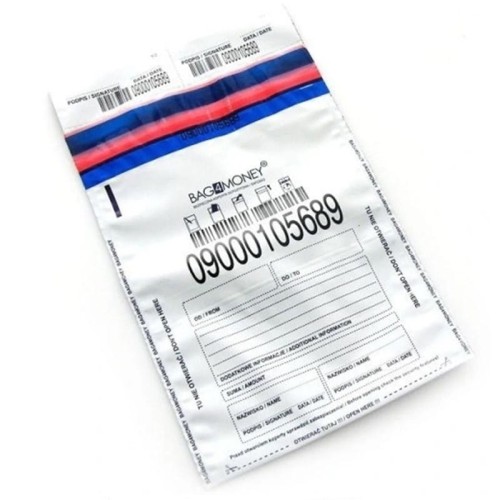 Koperta bezpieczna A5/K70 rozmiar zewnętrzny 150x220+35mm biała 1szt