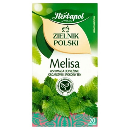Herbata ziołowa HERBAPOL ZIELNIK POLSKI melisa 20szt.