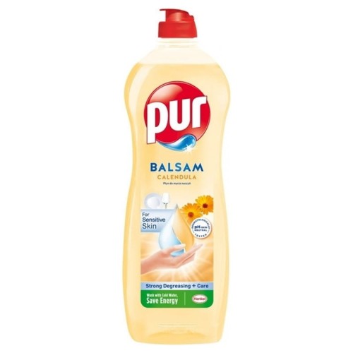 Płyn do naczyń 750ml PUR BALSAM SENSITIVE CALENDULA olej z nagietka