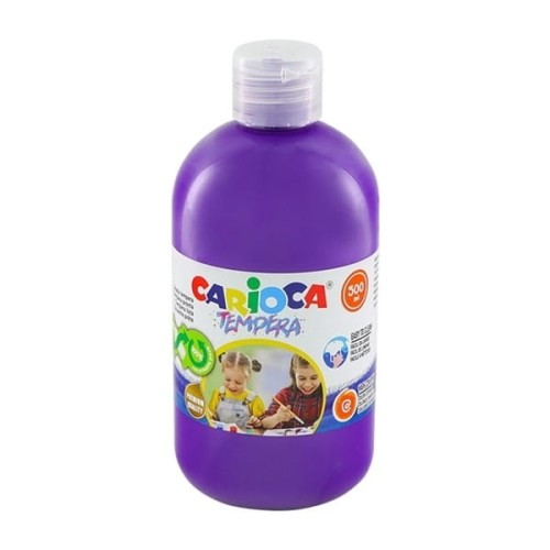Farba tempera CARIOCA 500ml 40427/18 fioletowa 1szt.