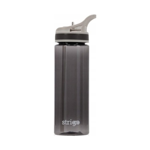 Bidon plastikowy 600ml STRIGO Szary 1szt.