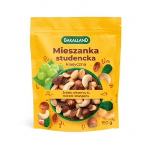 Bakalie mieszanka studencka 150g BAKALLAND