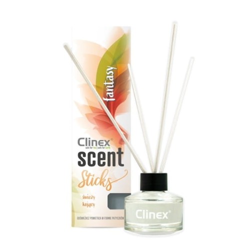 Odświeżacz patyczki zapachowe 45ml CLINEX SCENT STICKS FANTASY 1szt.