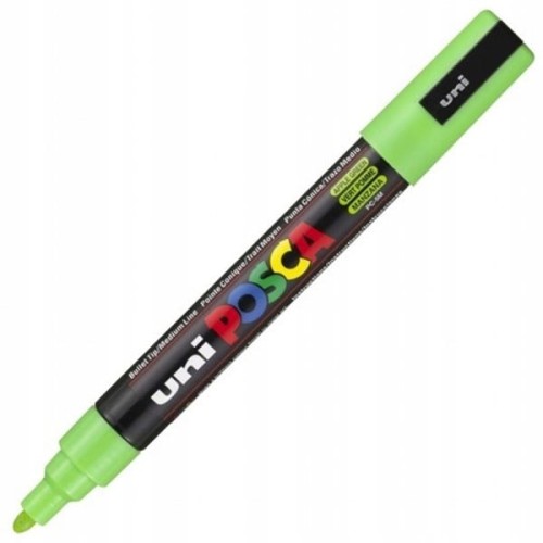 Marker z farbą plakatową okrągły 1,8-2,5mm UNI POSCA PC-5M średni zielony  NR 72 1szt.