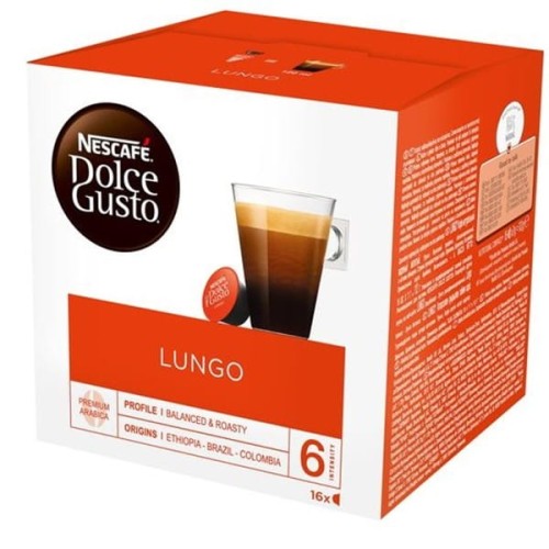 Kapsułki NESCAFE DOLCE GUSTO LUNGO 16szt