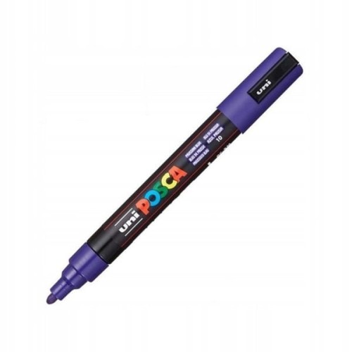 Marker z farbą plakatową okrągły 1,8-2,5mm UNI POSCA PC-5M żółty NR 2 1szt.