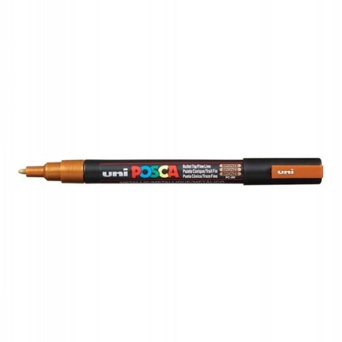 Marker z farbą plakatową okrągły 0,9-1,3mm UNI POSCA PC-3M jasny brązowy NR 42 1szt.