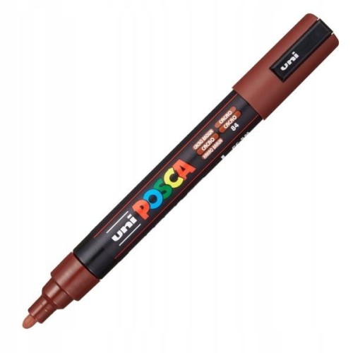 Marker z farbą plakatową okrągły 1,8-2,5mm UNI POSCA PC-5M kakaowy NR 84 1szt.