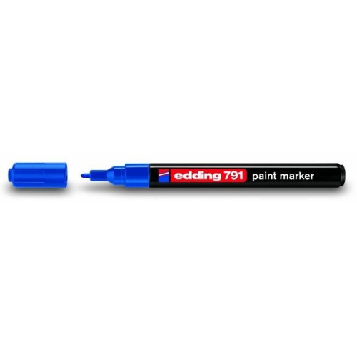 Marker olejowy 1,0-2,0mm EDDING 791 niebieski