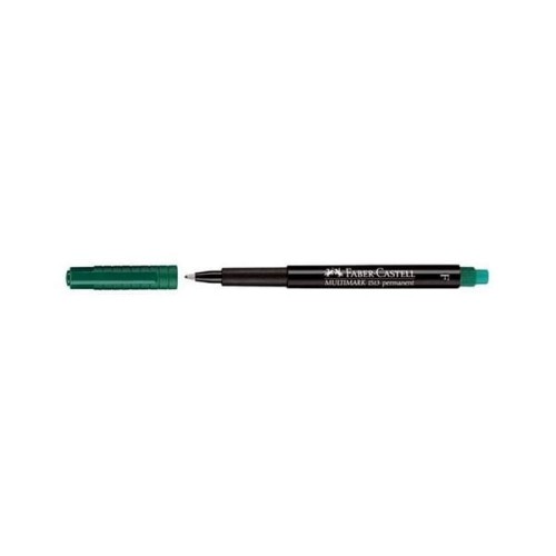 Marker foliopis F FABER CASTELL Multimark zielony