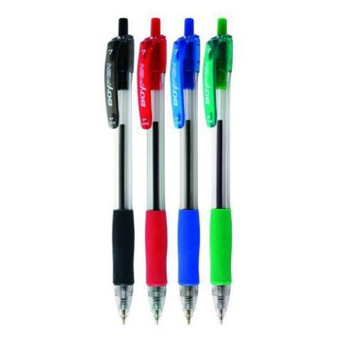 Długopis automatyczny RYSTOR BOY PEN zielony 1szt.