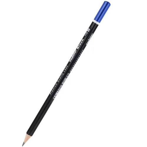 Ołówek drewniany HB techniczny CARIOCA obudowa czarna 1szt.