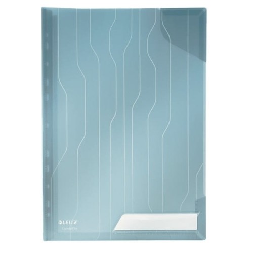 Folder LEITZ COMBIFILE A4 usztywniany niebieski przezroczysty 3szt.