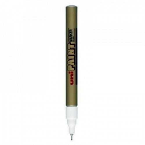 Marker olejowy igłowa 0,8mm UNI PX-203 złoty