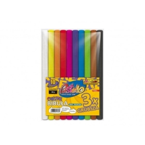 Bibuła mini PREMIUM 25 x 200cm zestaw mix 10szt.