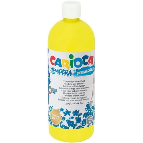 Farba tempera CARIOCA 1000ml KO030/03 żółta 1szt.