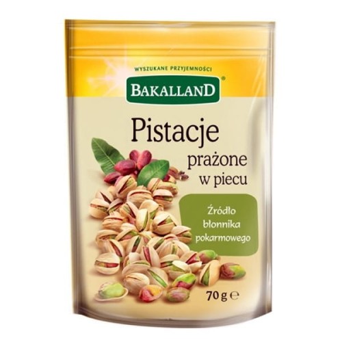 Pistacje prażone solone BAKALLAND 70g