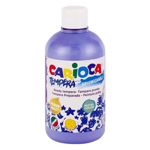 Farba tempera CARIOCA KO027/44 500ml niebieska pastelowa 1szt.