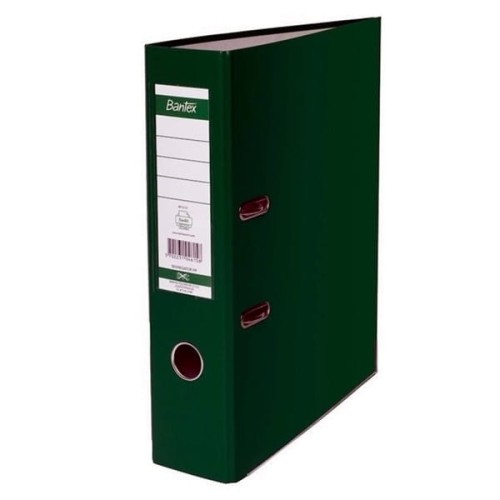 Segregator A4/80 z szyną BANTEX XXL zielony 1szt.