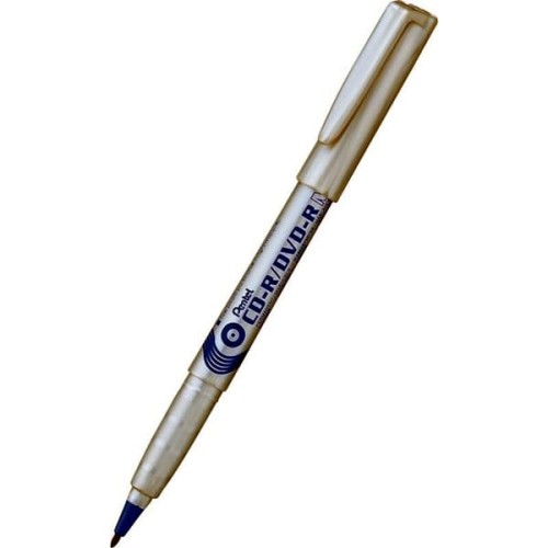 Marker foliopis/do CD 0,8mm F okrągły PENTEL NMS51 niebieski