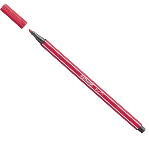 Pisak STABILO PEN 68 ciemny czerwony/68/50