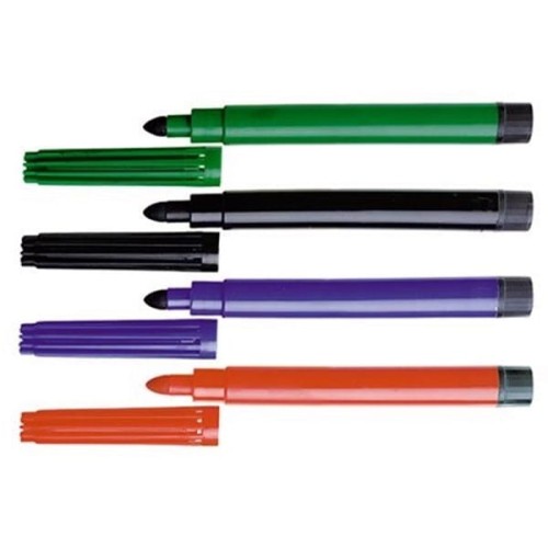Pisak 6,0mm FIBRACOLOR czarny 1szt.