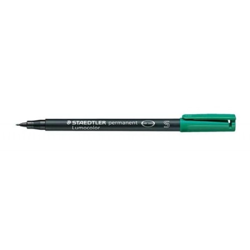 Marker foliopis/do CD 0,4mm S igłowa STAEDTLER LUMOCOLOR zielony