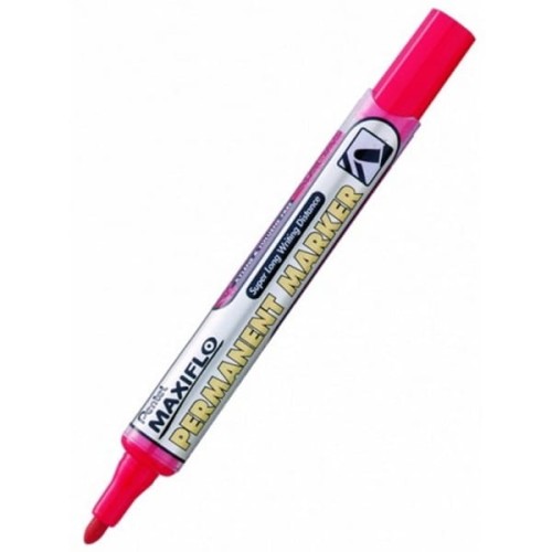 Marker permanentny okrągły 1,0mm NLF50-B MAXIFLO PENTEL czerwony
